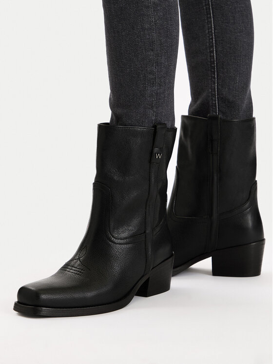 Weekend Max Mara Botine Ranch 2525796034600 Negru