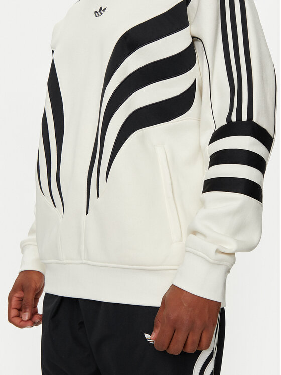 adidas Sweatshirt Q3 Atlanta IX6779 WeiB Regular Fit Modivo