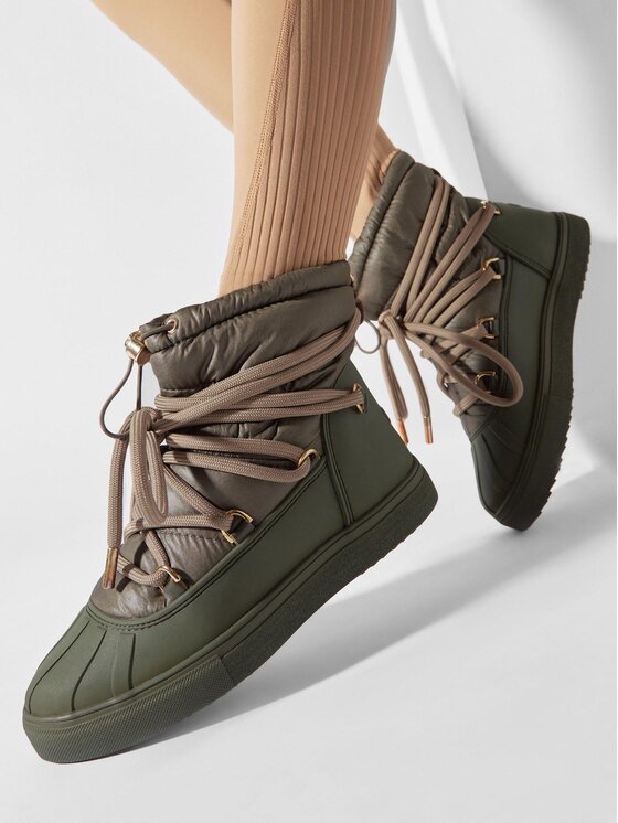 Inuikii Inuikii Śniegowce Technical Low 75202-105 Zielony