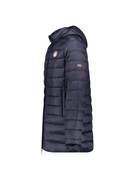 Geographical Norway Geographical Norway Kurtka puchowa WZ5088H/GN-MARINE Granatowy Regular Fit