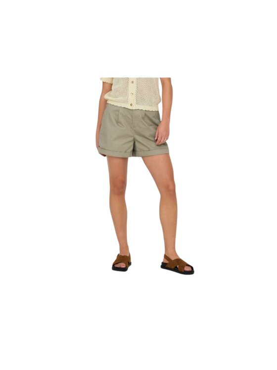 ONLY ONLY Pantaloncini di tessuto Pantalone onlzora hw chino Beige Regular Fit