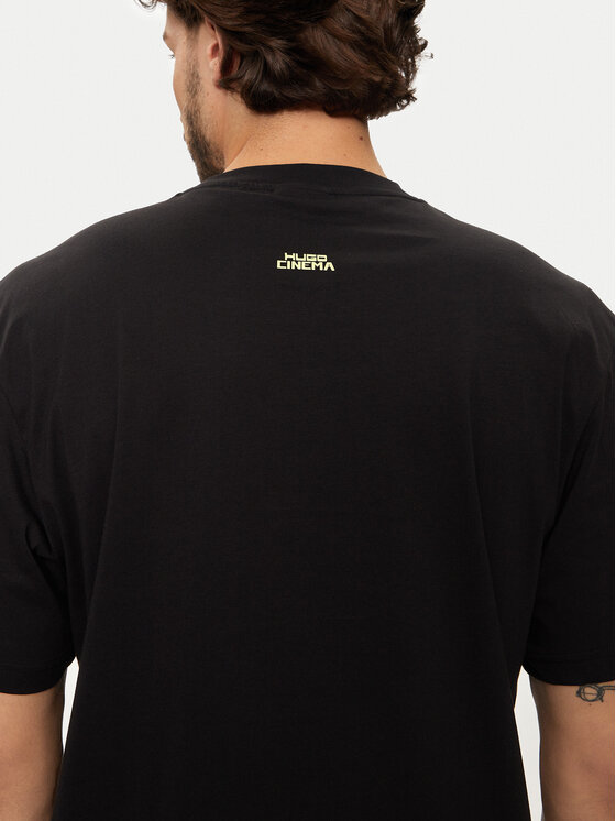 HUGO Hugo Тишърт Dombreo 50530203 Черен Regular Fit