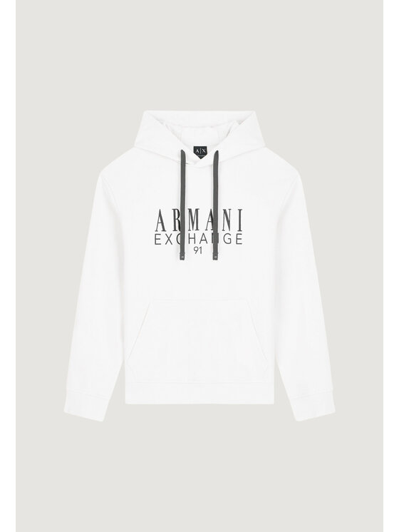 Armani Exchange Armani Exchange Bluza XM003429 AF10830 Biały Casual Fit