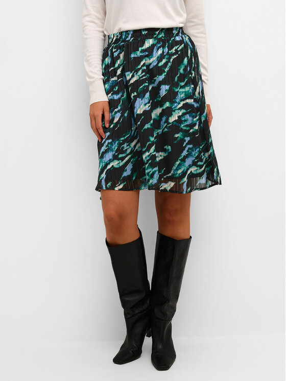 Kaffe Kaffe Мини пола Chucky 10508174 Зелен Regular Fit