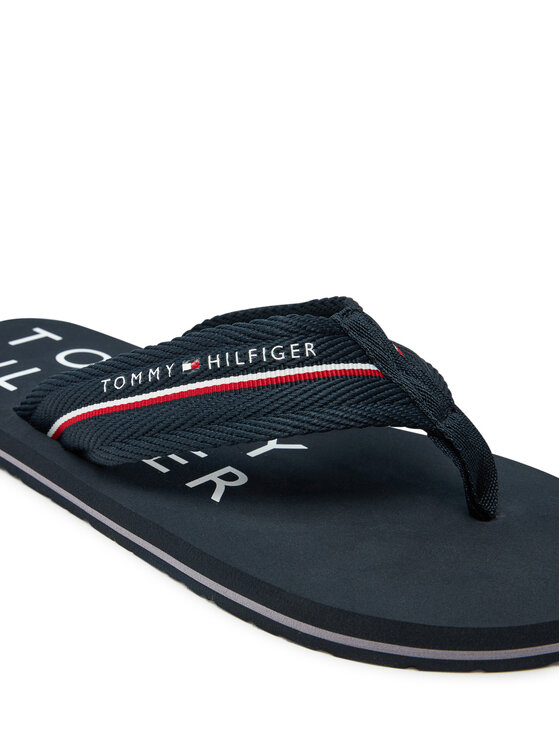 Tommy Hilfiger Tommy Hilfiger Flip-flops Web Beach Sandal FM0FM05340 Sötétkék
