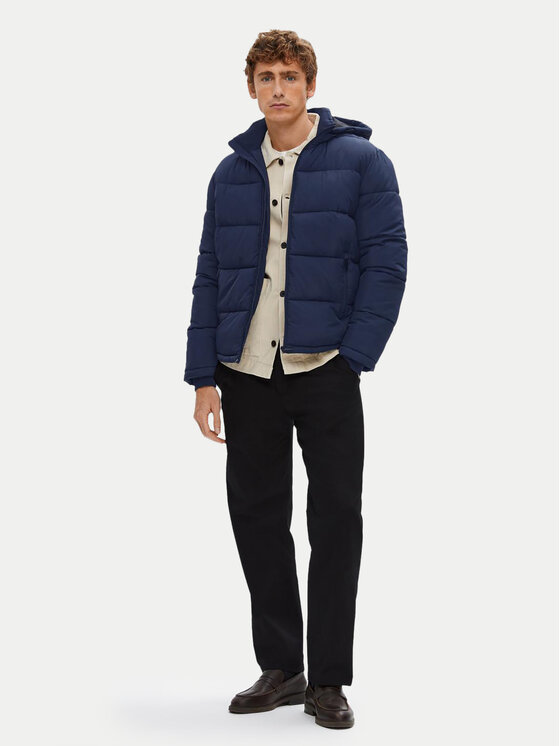 Selected Homme Selected Homme Zimska jakna Cooper 16089957 Tamnoplava Regular Fit