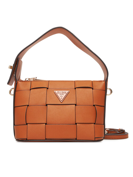 Guess Guess Ročna torba Maylee Mini HWWG96 61720 Rjava