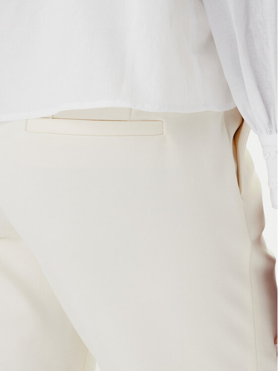 JOOP! JOOP! Čino bikses Petunia 30102026 Écru Slim Fit