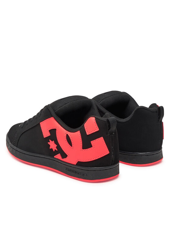 DC DC Sneakers COURT GRAFFIK 300678-BHP Negru