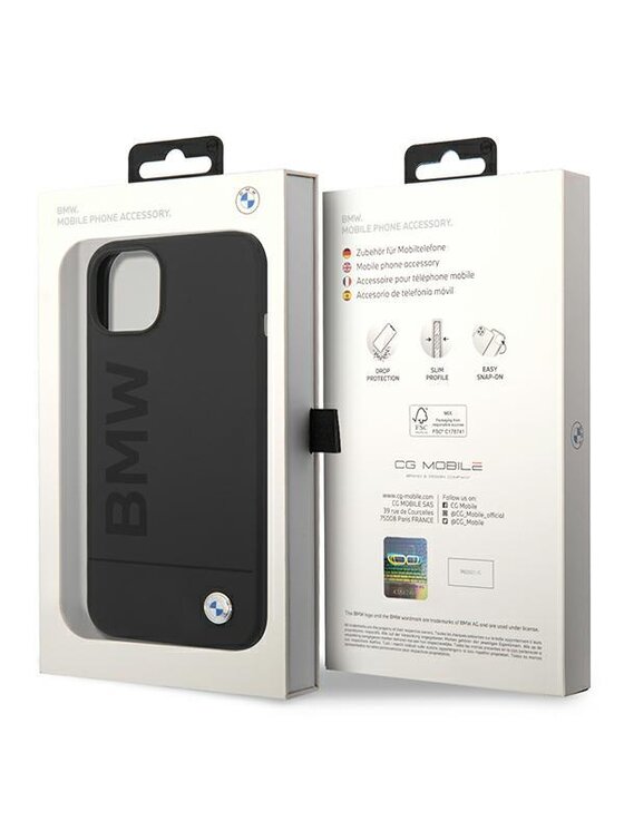 BMW Motorsport BMW Motorsport Etui na telefon iPhone 14 Plus Czarny