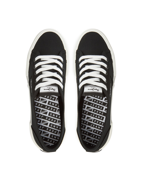 Pepe Jeans Pepe Jeans Tenisówki Brady Basic W PLS31287 Czarny