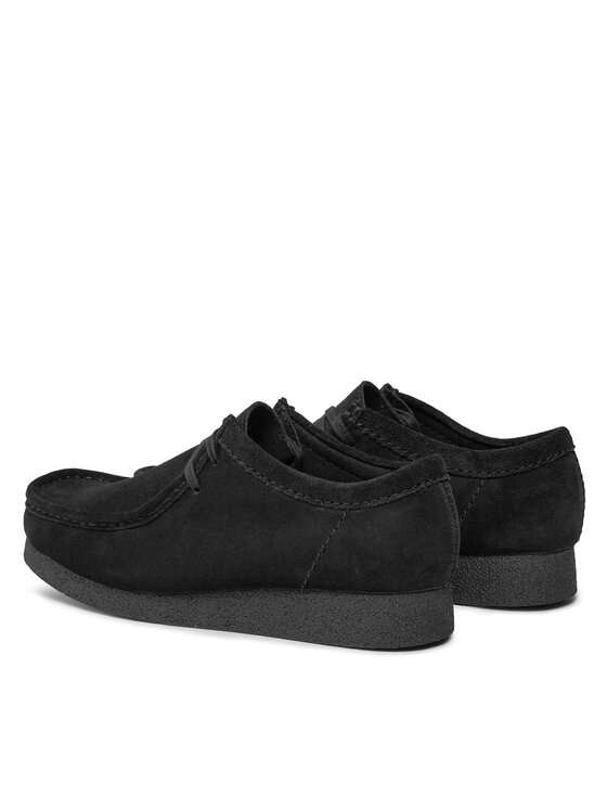 Clarks Clarks Mokasíny Wallabee Evo 261728207 Čierna