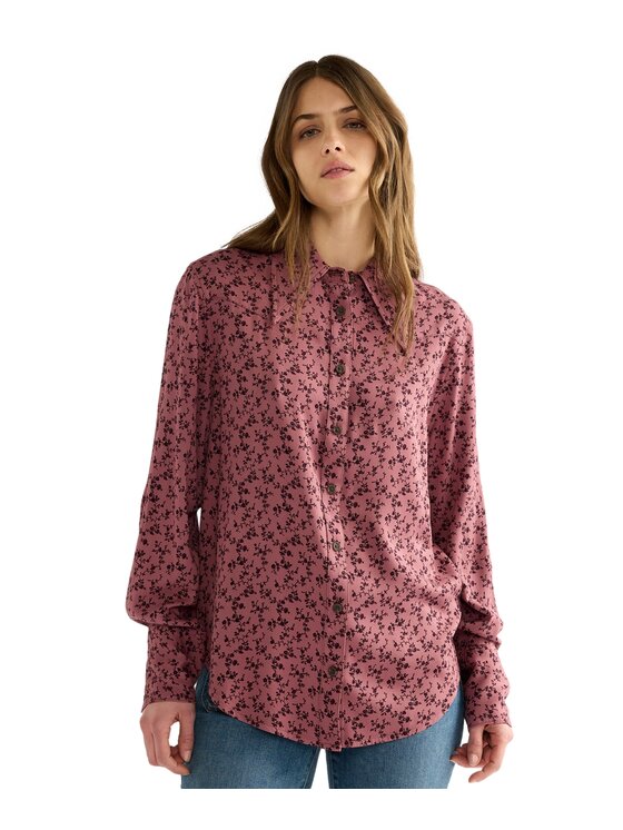 Wrangler Wrangler Koszula 112386786 Różowy Regular Fit