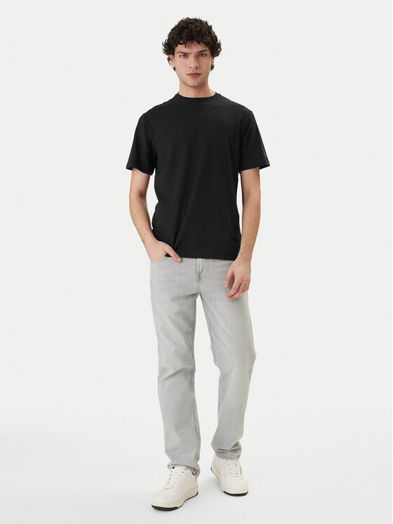 Guess Guess T-Shirt M6RI62 JR06K Μαύρο Regular Fit