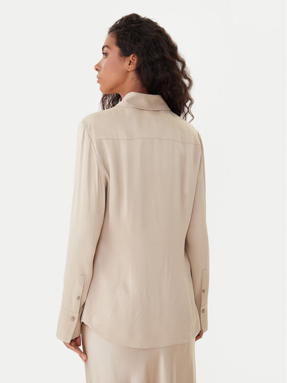 BOSS BOSS Hemd Beruta1 50542007 Beige Regular Fit