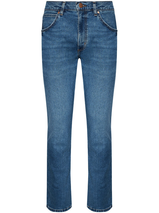 Wrangler Wrangler Blugi Greensboro W15QU858F 112127101 Albastru Regular Fit