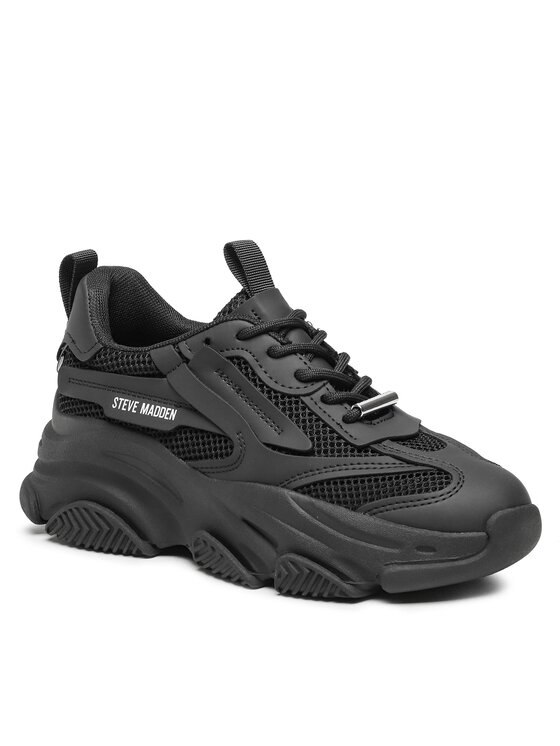 Steve Madden Steve Madden Sneakersy Possession-E Sneaker SM19000033 SM19000033-001 Čierna