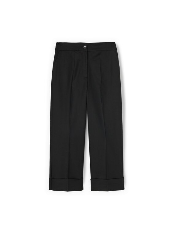 Motivi Motivi Spodnie materiałowe P050Q004398N033 Czarny Regular Fit