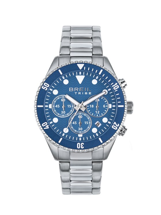 Breil Breil Zegarek OVERHAND Srebrny