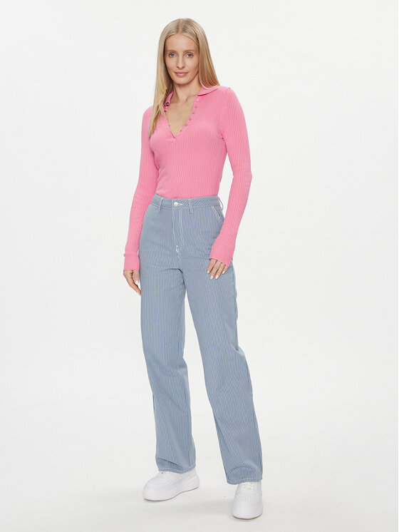 ONLY ONLY Hlače Merle 15312896 Siva Wide Leg