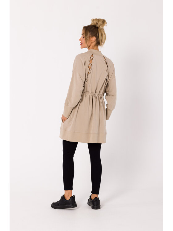 Made of Emotion Made of Emotion Vestito da giorno M733 Beige Premium Fit