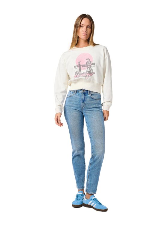 Wrangler Wrangler Jeansy 112362627 Niebieski Straight Fit