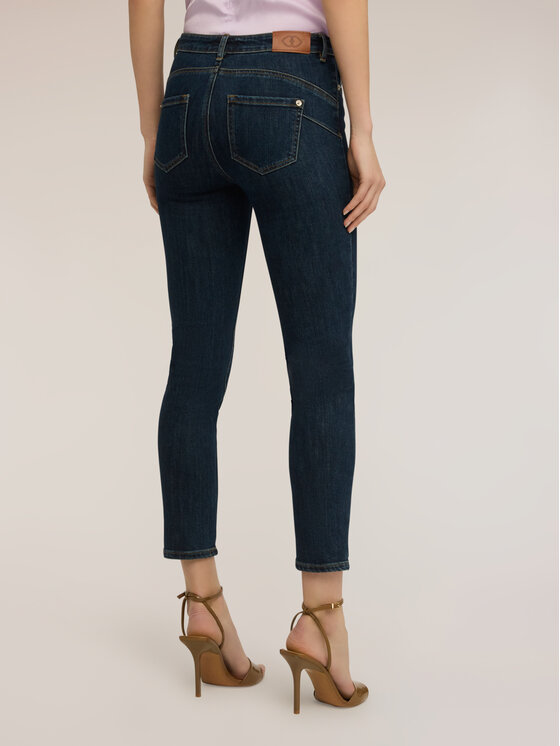 Motivi Motivi Jeansy P428Q104321N034 Niebieski Skin Fit