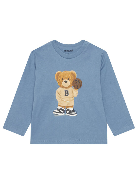 Mayoral Mayoral Блузка 2058 Голубий Regular Fit
