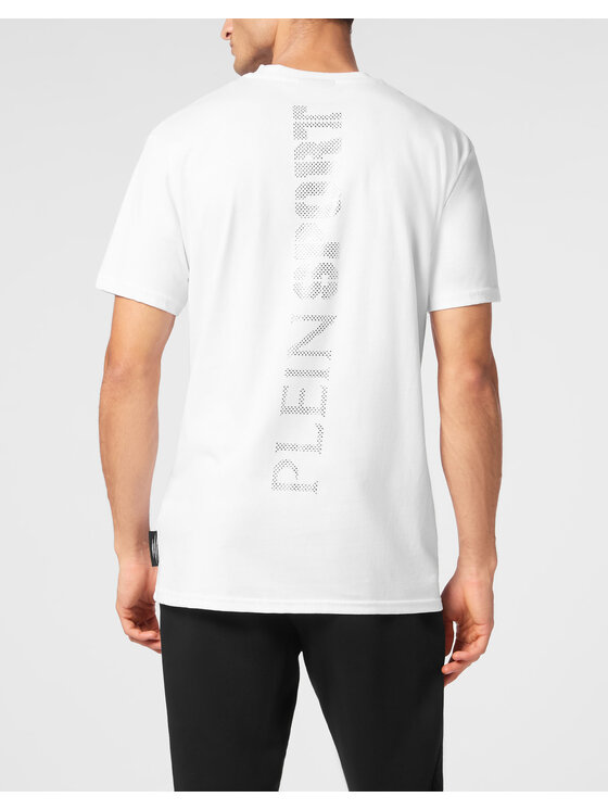 Plein Sport Plein Sport T-Shirt 23223 Biały Regular Fit