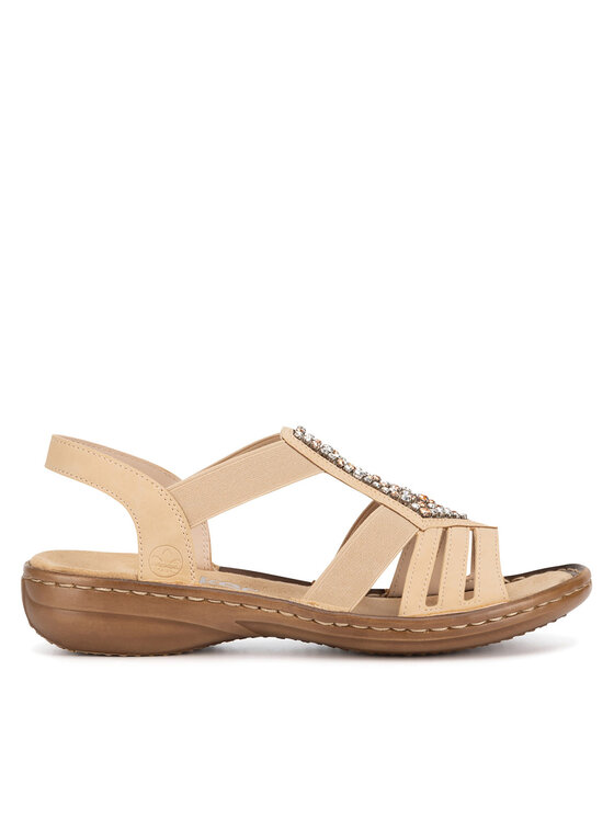 Rieker Rieker Sandalen 60803-20 Beige