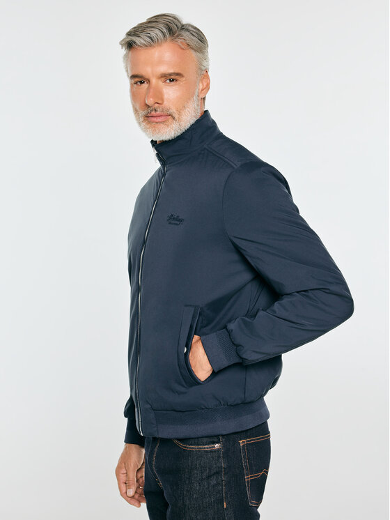 BIG STAR BIG STAR Kurtka zimowa BRINLEY Granatowy Basic Fit