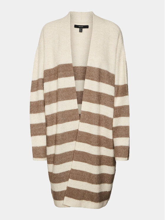 Vero Moda Curve Vero Moda Curve Kardigan 10291296 Beež Regular Fit