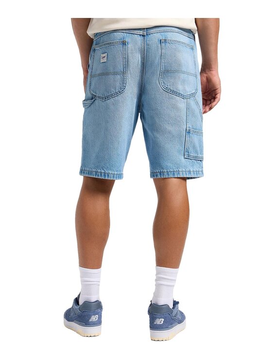 Lee Lee Szorty jeansowe 112364156 Niebieski Regular Fit