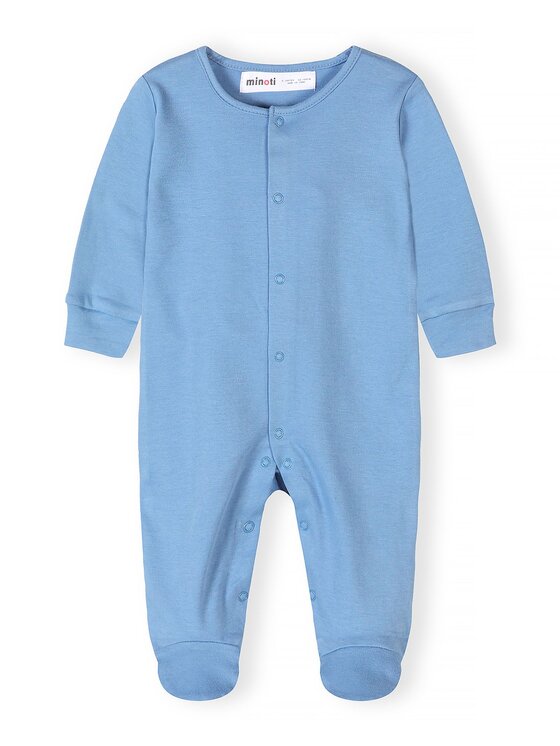 minoti minoti Komplet pajacy 28BABYPACK29 Niebieski Regular Fit