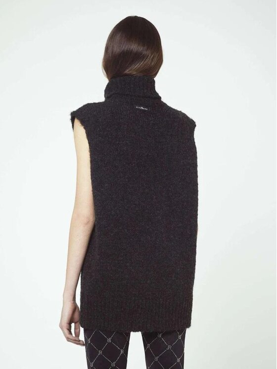 John Richmond John Richmond Gilet Gilet da donna John Richmond Nero Regular Fit