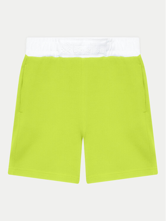 Gyerek Sport rövidnadrág United Colors Of Benetton, Méret: 116, Zöld, 3088G901H