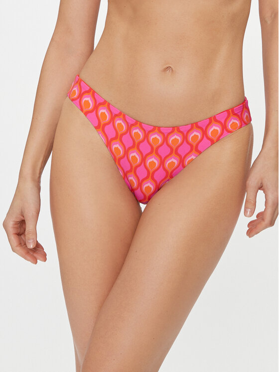 Seafolly Spodnji del bikini Birds Of Paradise 40426-103 Pisana