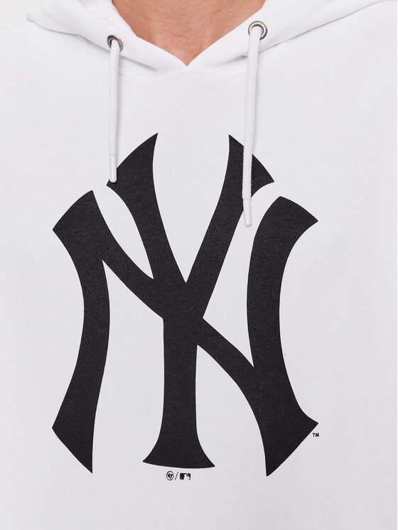 47 Brand 47 Brand Світшот New York Yankees BB017PEMIBR544118WW Écru Regular Fit
