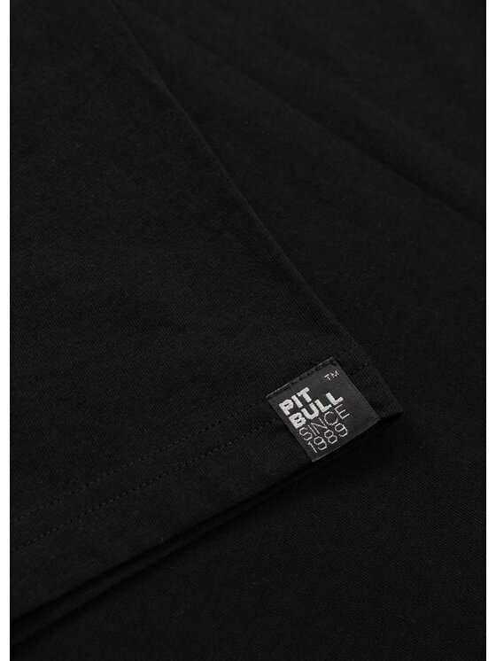PITBULL PITBULL T-Shirt Koszulka męska Ultra Light SO CAL XS Czarny Regular Fit