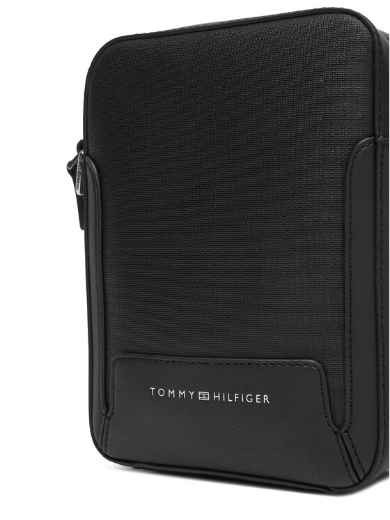 Tommy Hilfiger Tommy Hilfiger Crossover torbica Th Modern Mini Reporter AM0AM13638 Crna