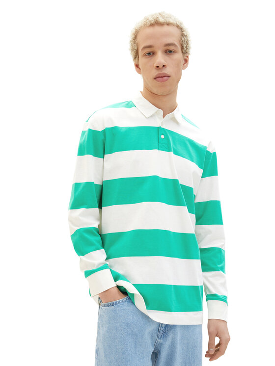 Tom Tailor Denim Tom Tailor Denim Polo majica 1035281 Zelena