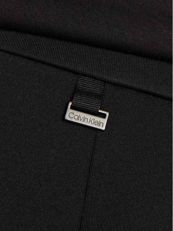 Calvin Klein Calvin Klein Παντελόνι υφασμάτινο K20K207647 Μαύρο Wide Leg