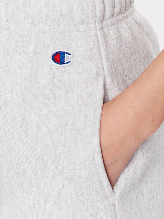 Champion Champion Спортни шорти Minimal Reverse Weave 116247 Сив Regular Fit
