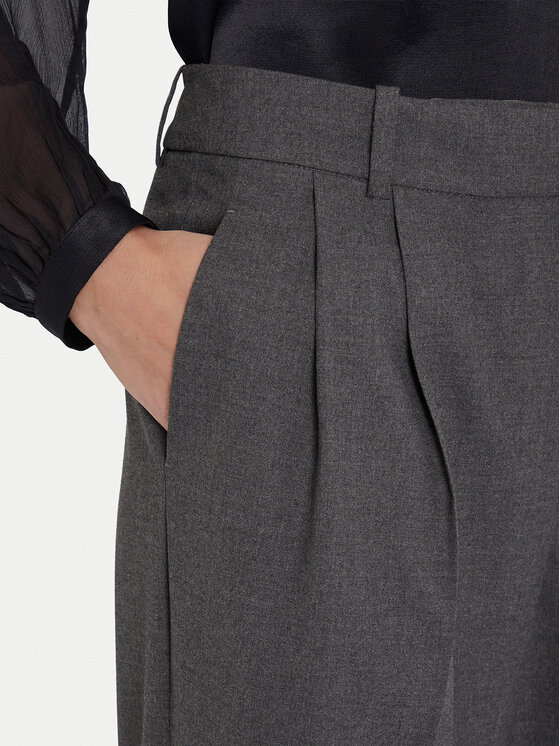 Tommy Hilfiger Tommy Hilfiger Stoffhose WW0WW48358 Grau Relaxed Fit