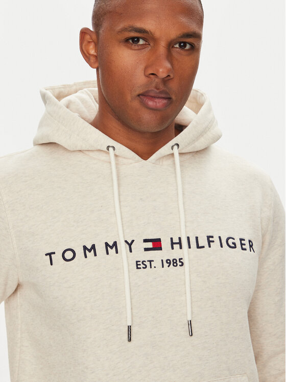 Tommy Hilfiger Tommy Hilfiger Μπλούζα Logo MW0MW11599 Μπεζ Regular Fit