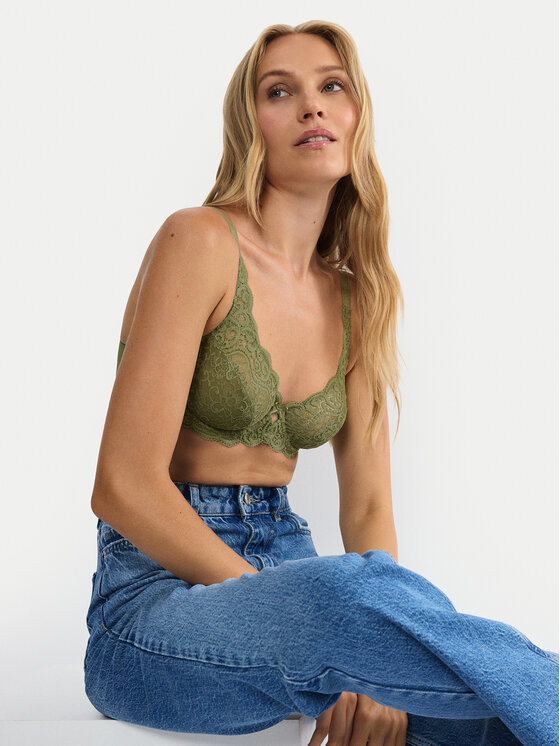 Triumph Triumph Reggiseno con ferretto Amourette 10209574 Verde