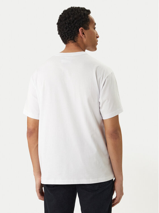 Versace Jeans Couture Versace Jeans Couture T-Shirt 80GAHE04 CJ00E Bílá Regular Fit