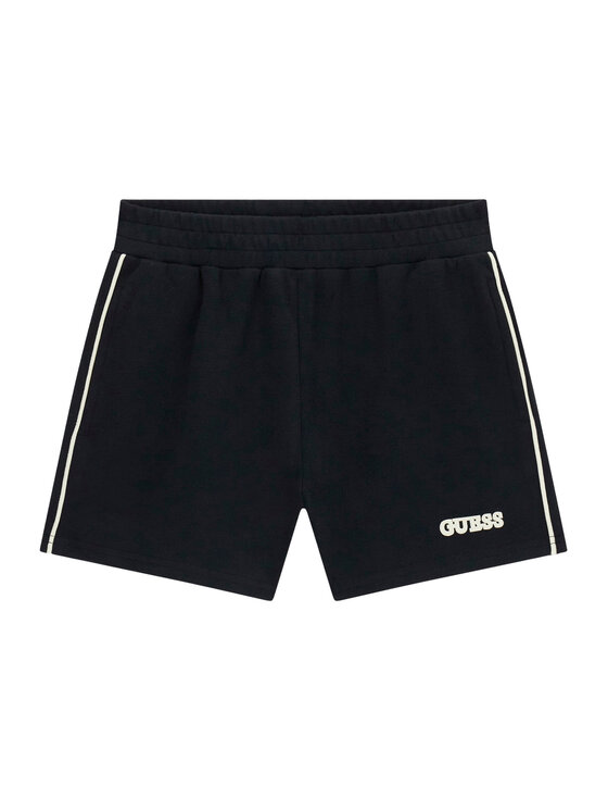 Guess Pantaloni scurți sport J6GD38 KF972 Negru Regular Fit