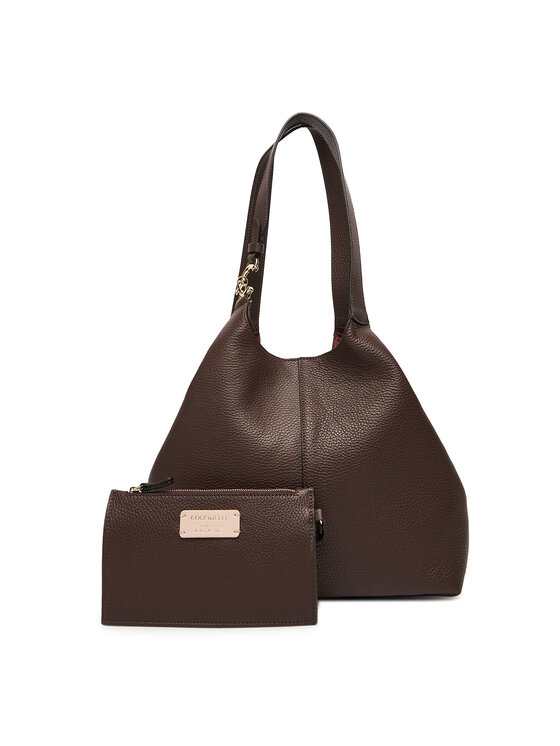 Coccinelle Torebka Hand Grained L E1 SHA 11 02 01 Brązowy