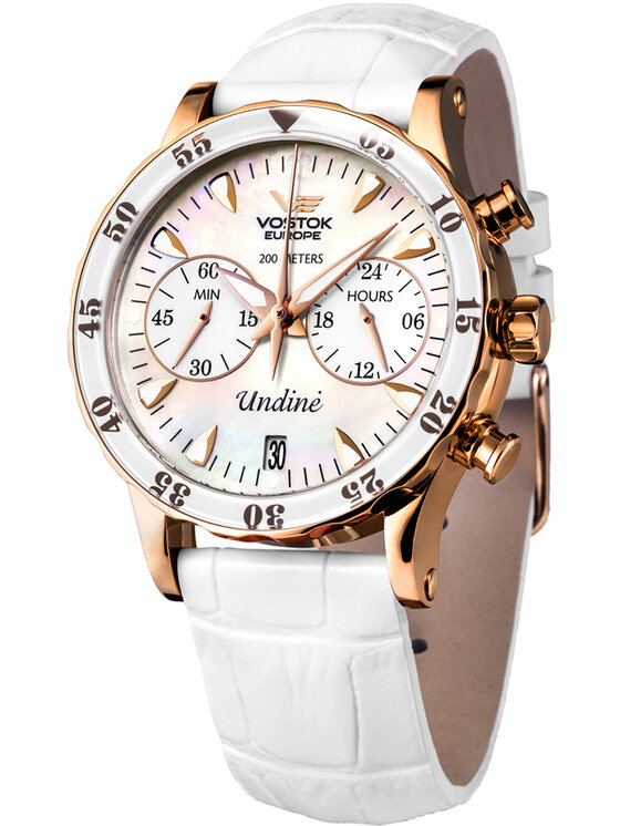 Vostok Europe Vostok Europe Zegarek VK64-515B528 Biały